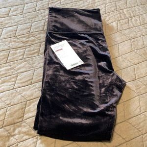 Athleta Chaturanga velvet tights